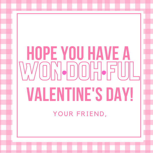 Playdough Valentine- Free Download