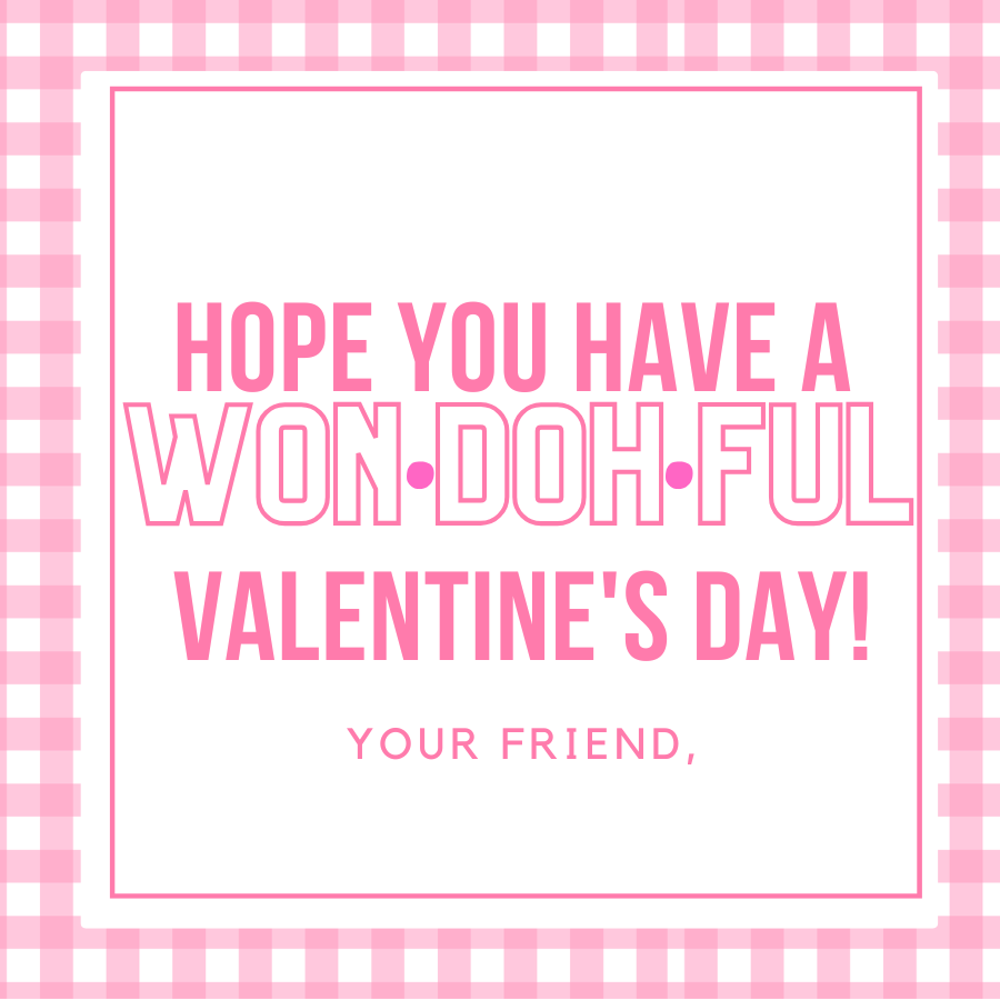 Playdough Valentine- Free Download