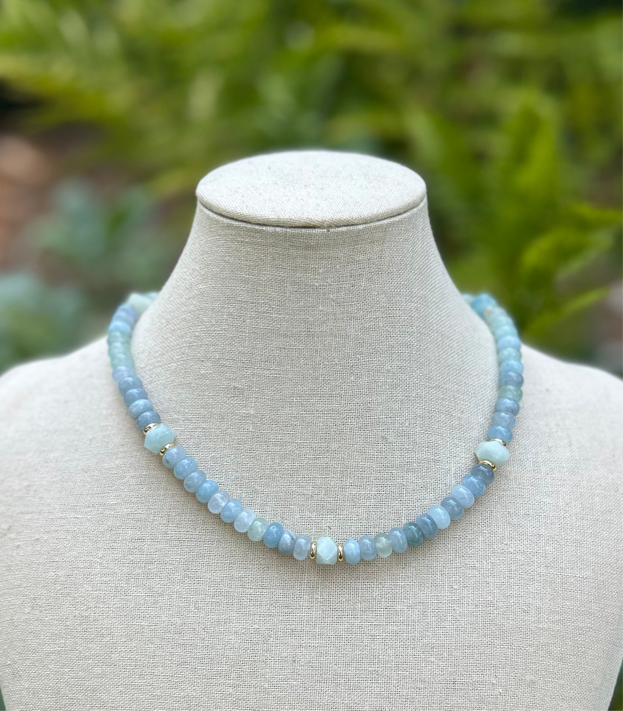 Cora Necklace-Ice Blue