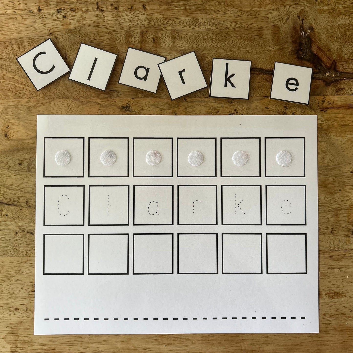 Customized Name Practice