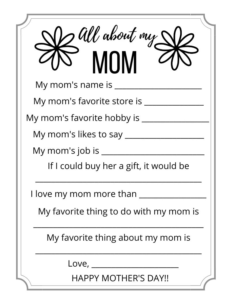 All About My Mom