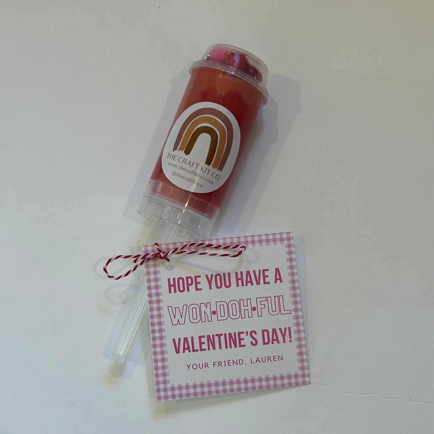 Playdough Popper Valentine