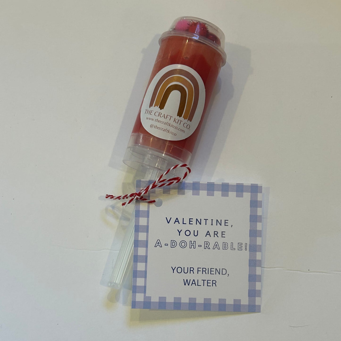 Playdough Popper Valentine