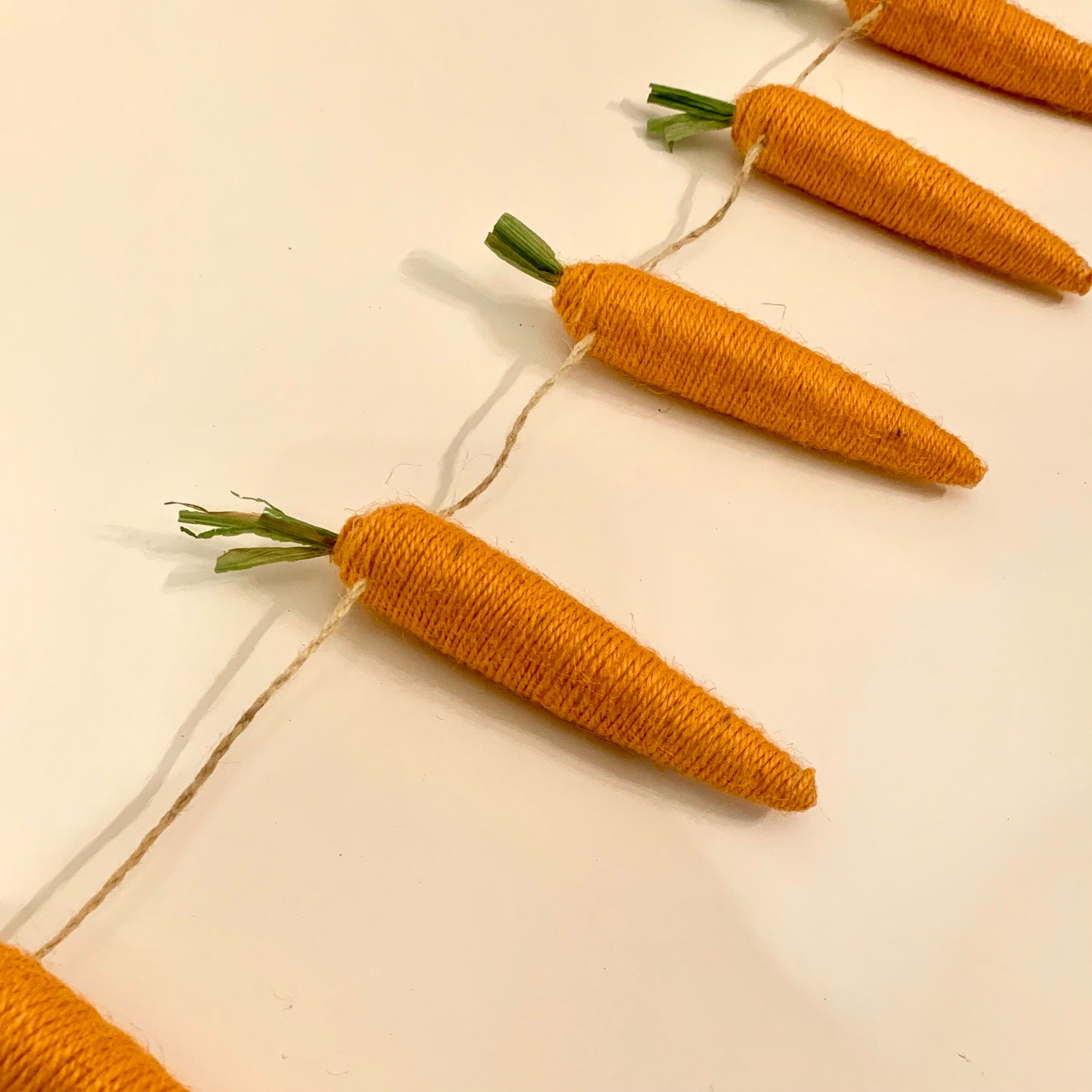 Easter Carrot Garland Kit